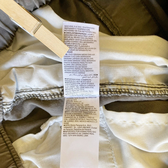 Old Navy Joggers Men’s Large Olive Gray Modern Built-In-Flex Ankle Cotton Blend - Picture 8 of 12